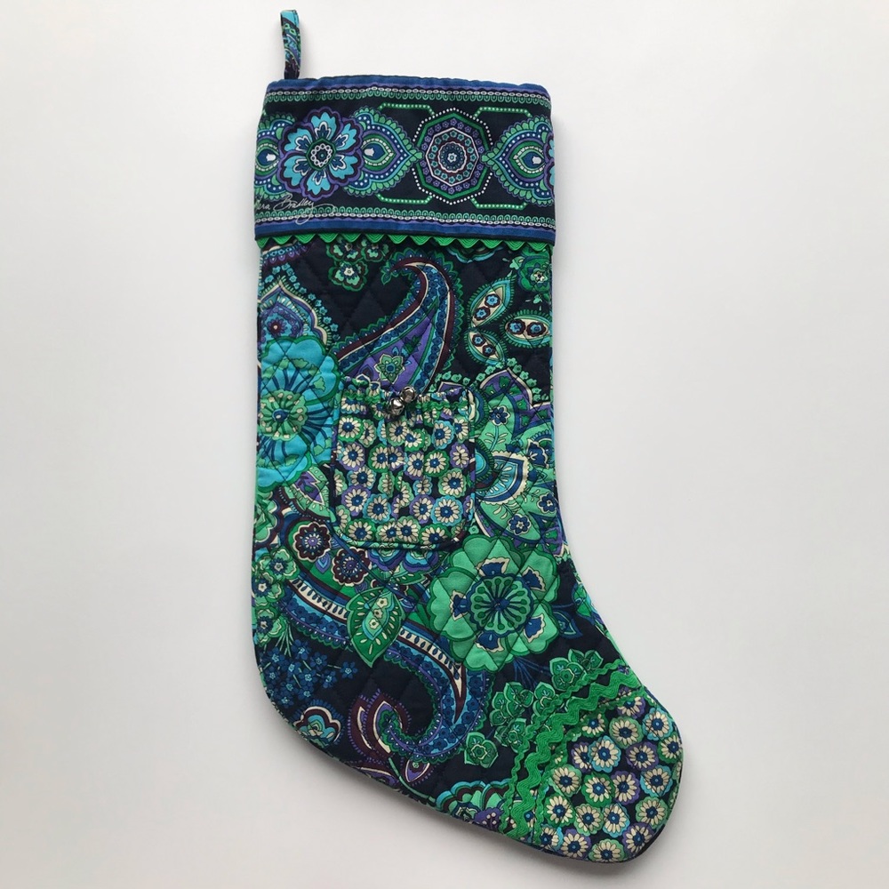 Vera Bradley Blue Rhapsody Christmas Stocking